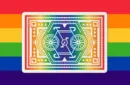 DKNG Rainbow Wheels (Green) Playing Cards by Art of Play – Bild 5