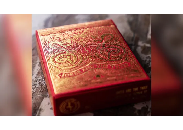 Blood Red Edition V3  Playing Cards by Joker and the Thief