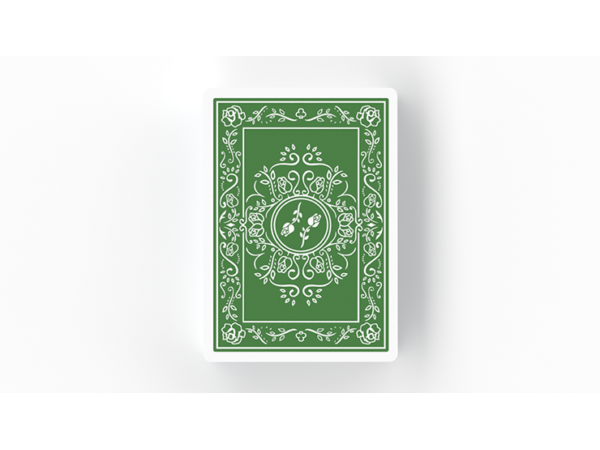 BLACK ROSES IMMERGRÜN Playing Cards