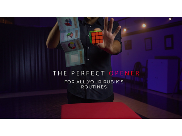 Rubik's Cube 3D Advertising (Gimmicks and Online Instructions) by Henry Evans and Martin Braessas