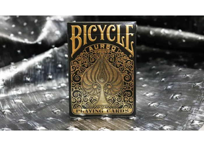 Bicycle Aureo Black Playing Cards
