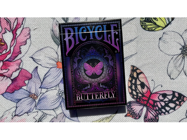 Bicycle Butterfly (Purple) Playing Cards