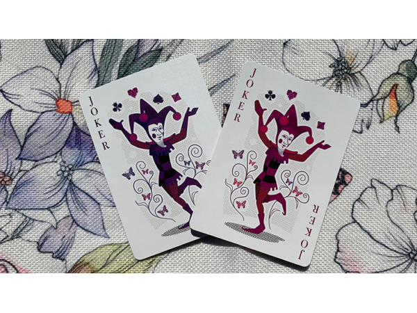 Bicycle Butterfly (Purple) Playing Cards