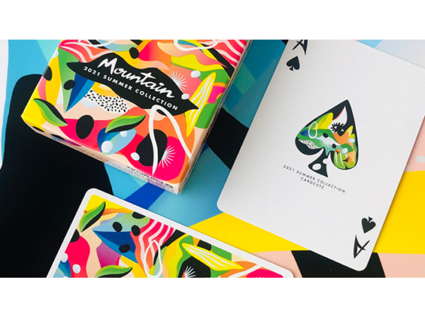 2021 Summer Collection: Mountain Gilded Playing Cards by CardCutz