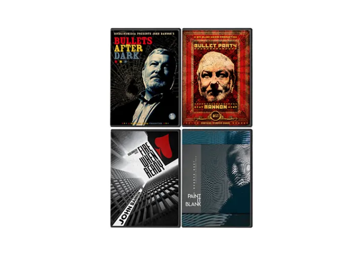 John Bannon's Bullet Trilogy (Includes Bullet After Dark, Bullet Party, Fire When Ready and Paint it Blank Project)