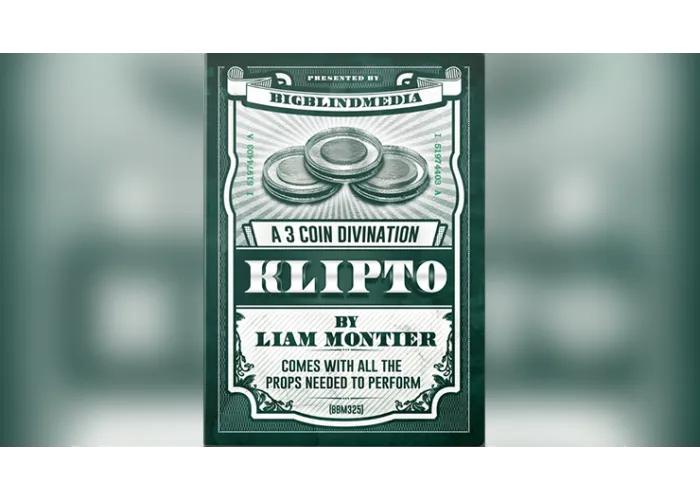 Klipto - A 3 Coin Divination (Gimmicks and Online Instructions) by Liam Montier