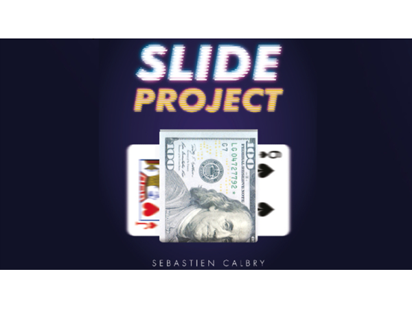 Slide Project (Gimmicks and Online Instructions) by Sebastien Calbry & Magic Dream - Trick