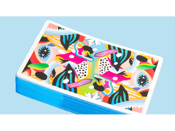 2021 Summer Collection: Ocean Gilded Playing Cards by CardCutz