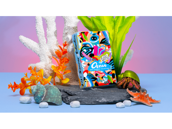 2021 Summer Collection: Ocean Gilded Playing Cards by CardCutz