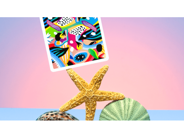 2021 Summer Collection: Ocean Gilded Playing Cards by CardCutz