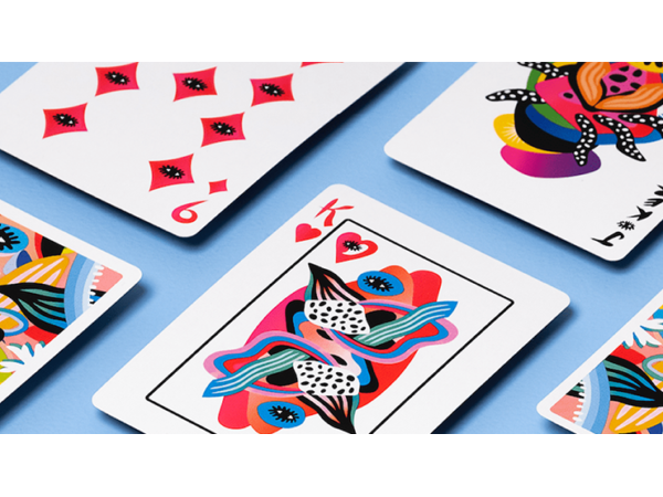 2021 Summer Collection: Ocean Gilded Playing Cards by CardCutz