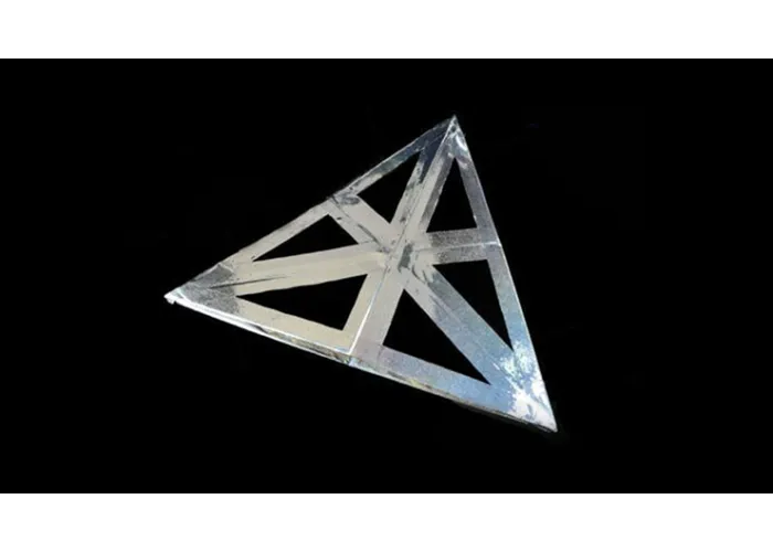 Triangle Change Silk Color by 7 MAGIC - Trick