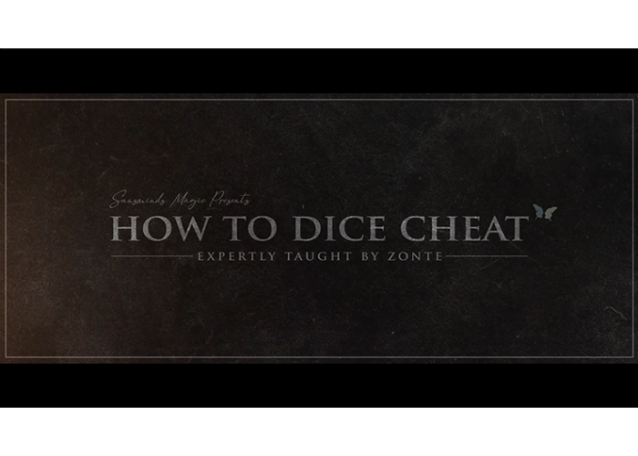 Limited How to Cheat at Dice Yellow Leather (Props and Online Instructions)  by Zonte and SansMinds