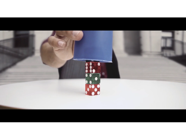 How to Cheat at Dice Black Leather (Props and Online Instructions)  by Zonte and SansMinds