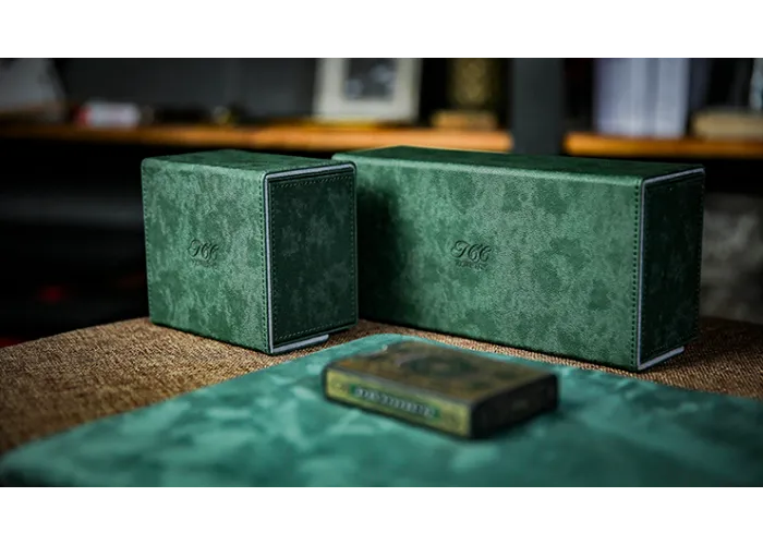Playing Card Collection GREEN 6 Deck Box by TCC - Trick