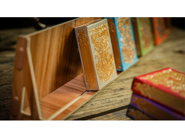 8 Deck Wooden Display Shelf by TCC