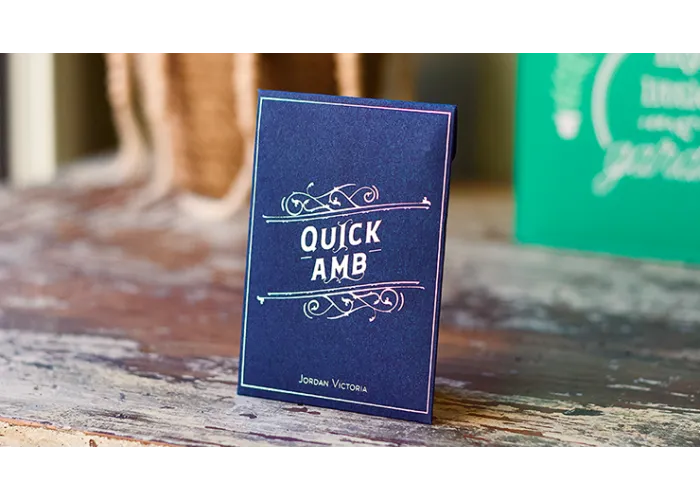PCTC Productions Presents QUICK AMB BLUE (Gimmick and Online Instructions) by Jordan Victoria