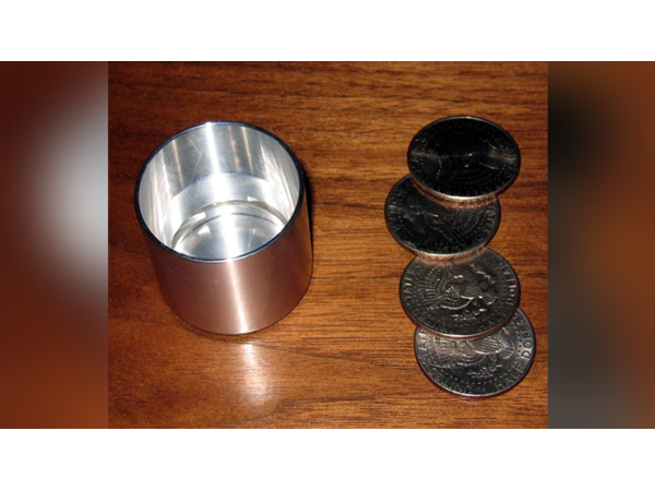 Leprechaun Sucker Cup Quarter/Euro by Chazpro Magic