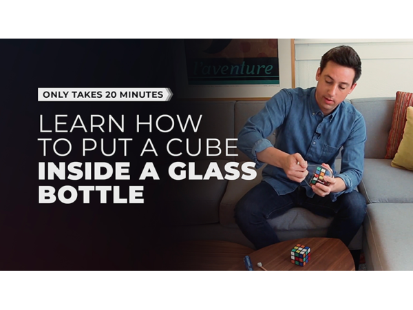 Cube in Bottle Project (Gimmicks and Online Instructions) by Taylor Hughes and David Stryker