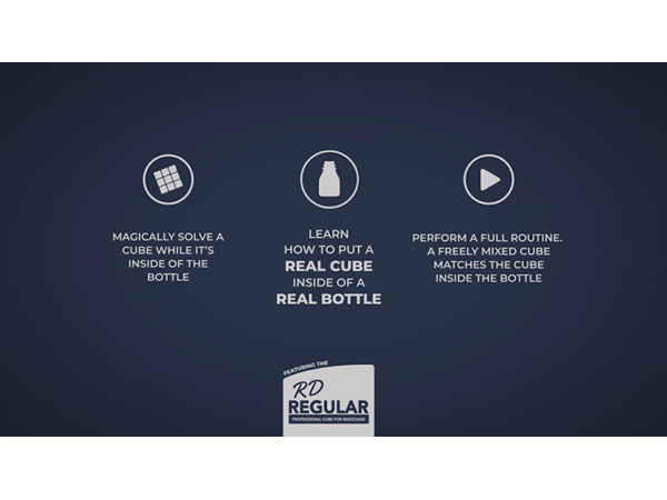 Cube in Bottle Project (Gimmicks and Online Instructions) by Taylor Hughes and David Stryker
