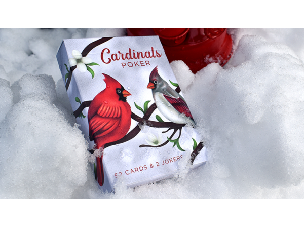 Cardinals Playing Cards by Midnight Cards