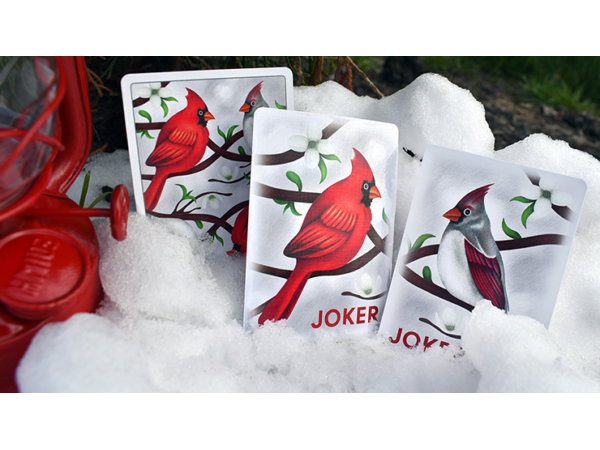 Cardinals Playing Cards by Midnight Cards