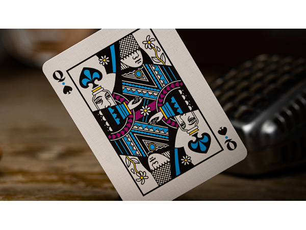 The Beatles (Pink) Playing Cards by theory11