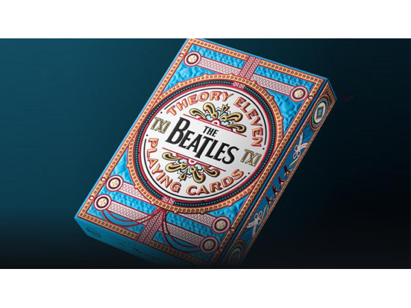 The Beatles (Blue) Playing Cards by theory11