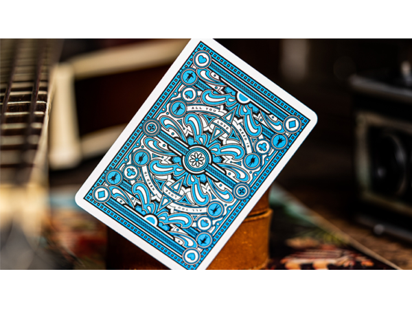 The Beatles (Blue) Playing Cards by theory11
