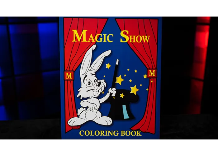 MAGIC SHOW Coloring Book (3 way) by Murphy's Magic
