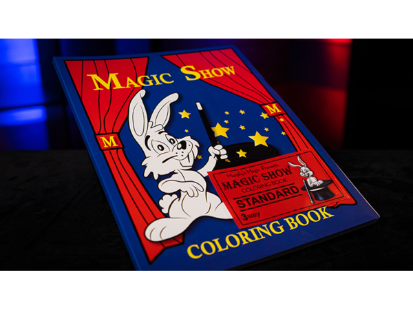 MAGIC SHOW Coloring Book (3 way) by Murphy's Magic