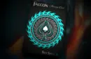 Aqua Falcon Throwing Cards by Rick Smith Jr. and De'vo – Image 1