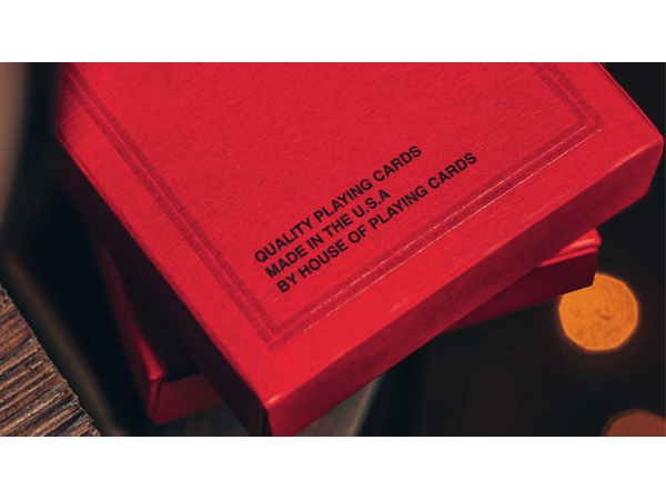 NOC Pro 2021 (Burgundy Red) Playing Cards