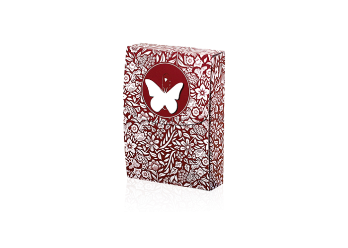 Butterfly Playing Cards Marked (Red) 3rd Edition by Ondrej Psenicka
