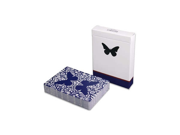 Butterfly Playing Cards Marked (Blue) 3rd Edition by Ondrej Psenicka