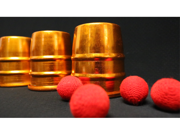 Cups & Balls (Copper) by Zanders Magical Apparatus