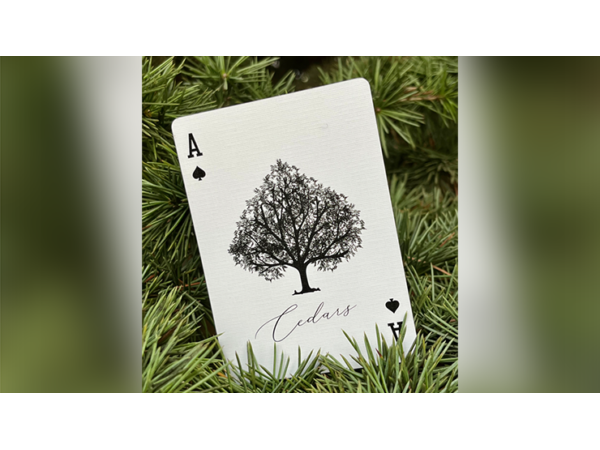 Cedar Playing Cards