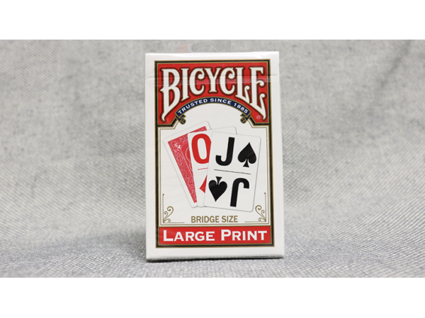 Bicycle Bridge (RED) Large Print by USPCC