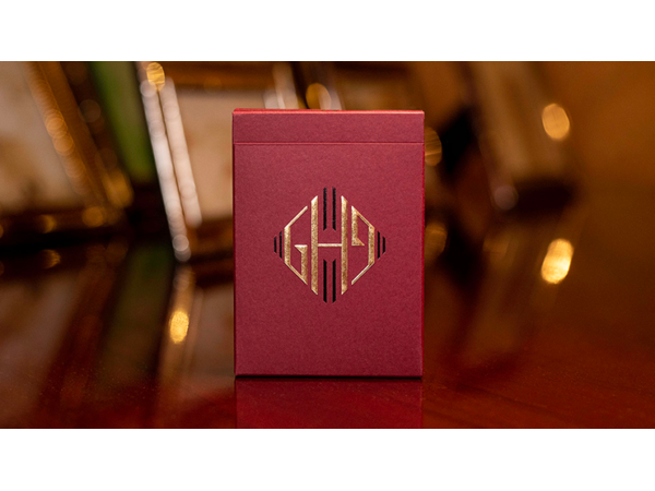 Hollingworth Playing Cards (Burgundy)