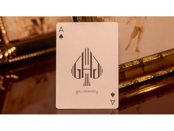 Hollingworth Playing Cards (Burgundy)