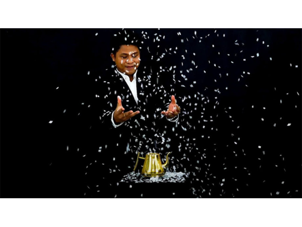 Ultimate Magic Teapot GOLD by 7 MAGIC - Trick