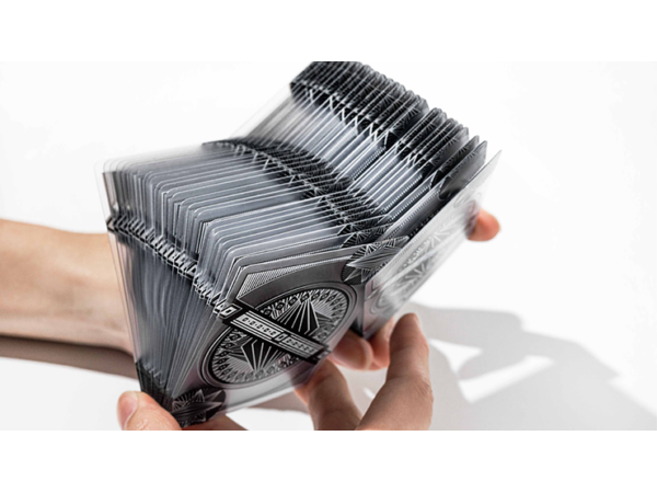 Black Transparent Playing Cards by MPC