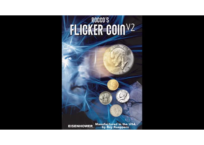 FLICKER COIN V2 (Eisenhower) by Rocco