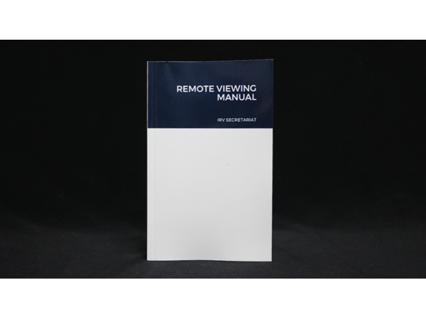 Remote Viewing Manual Book Test by James Ward - Book