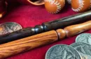 Wooden wand PRO (Bold Black) by Harry He & Bacon Magic – Image 5