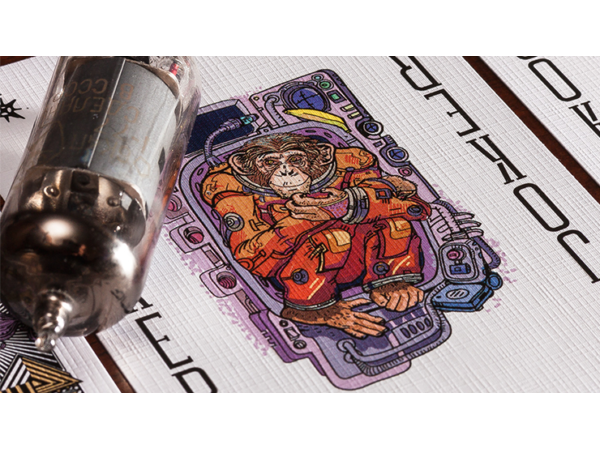 Vacuum Tube Space Playing Cards