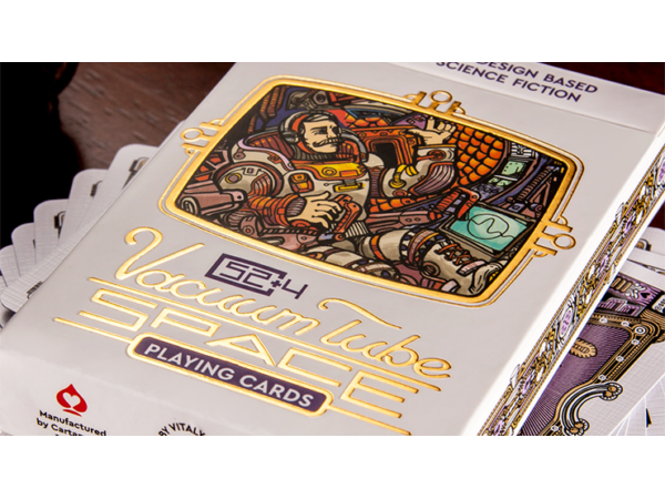 Vacuum Tube Space Playing Cards