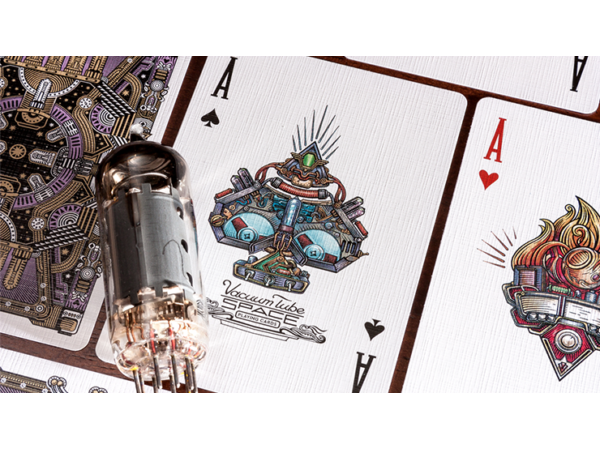 Vacuum Tube Space Playing Cards