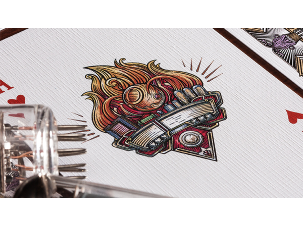 Vacuum Tube Space Playing Cards