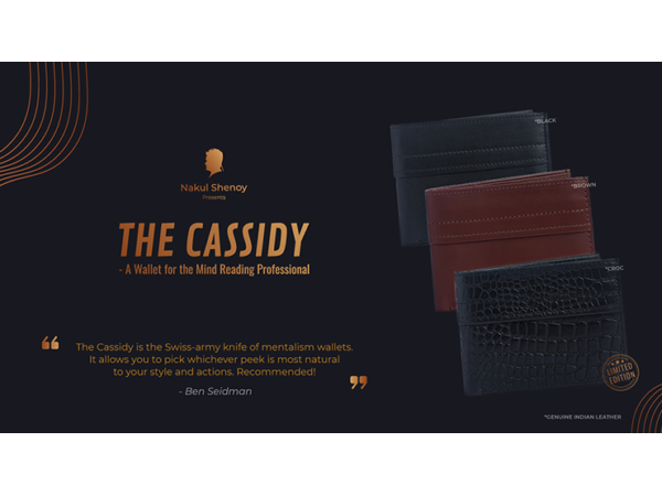 THE CASSIDY WALLET BLACK by Nakul Shenoy